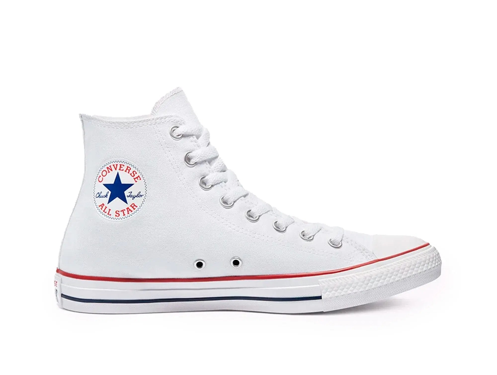 Zapatilla Converse Chuck Taylor Hi Classic Unisex Blanco