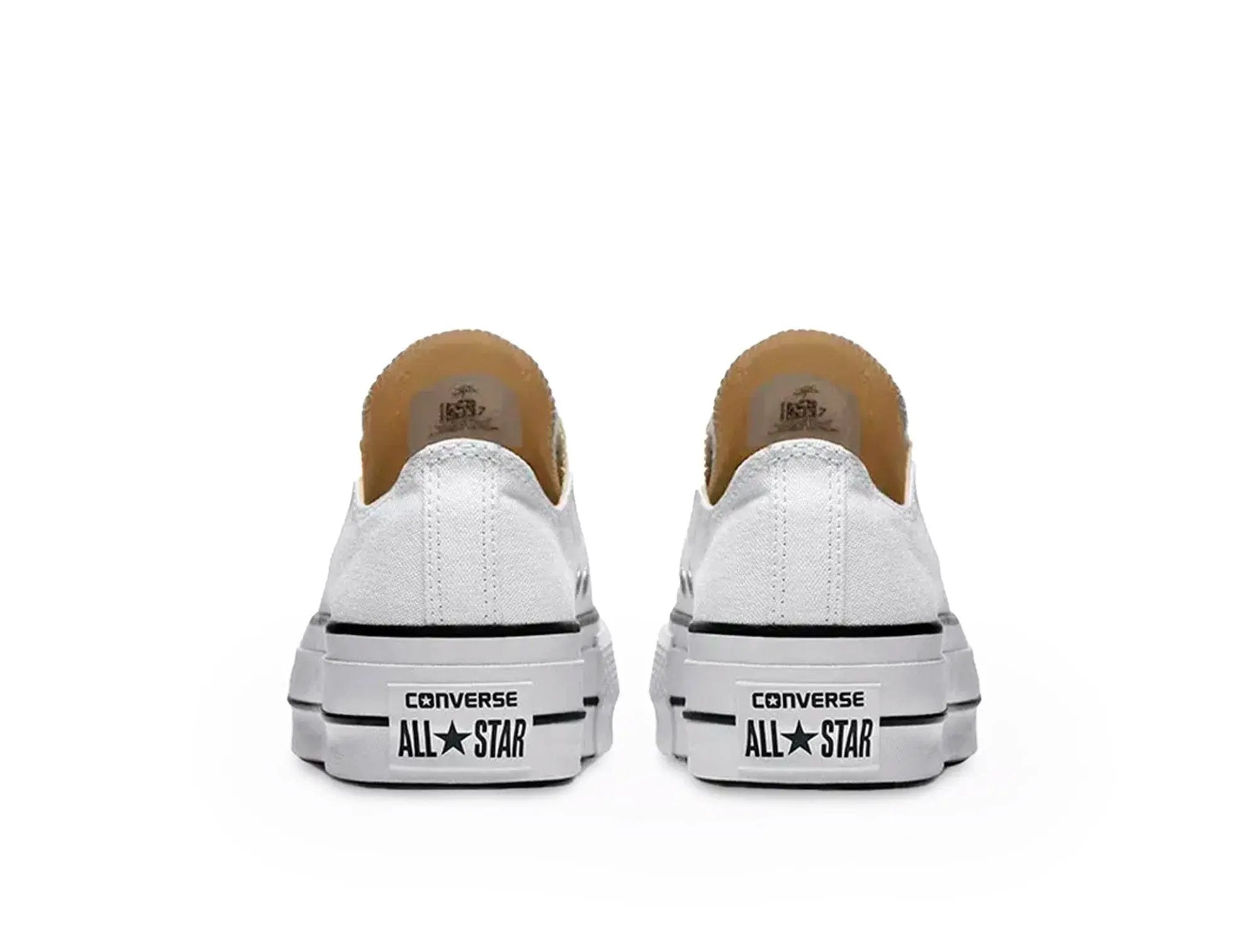 Zapatilla Converse Chuck Taylor Plataforma Mujer Blanco