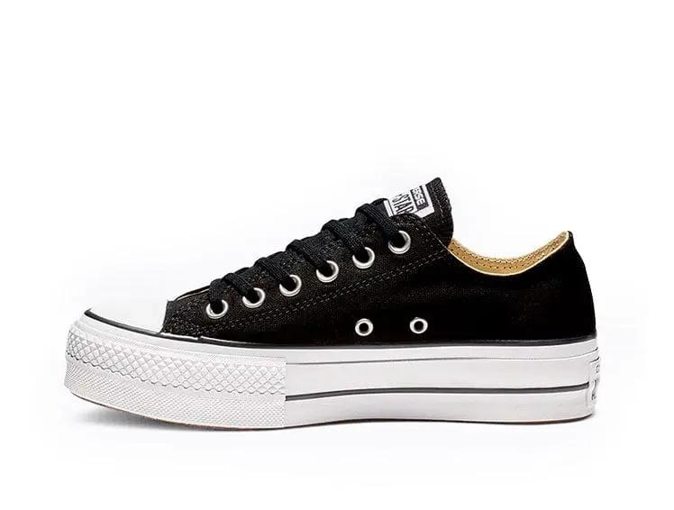 Zapatilla Converse Chuck Taylor Plataforma Mujer Negro