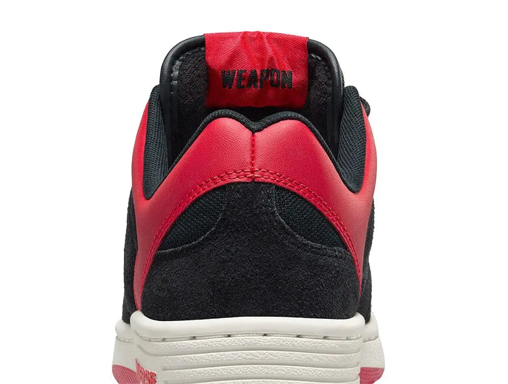 Zapatilla Converse Weapon Hombre Negro Rojo