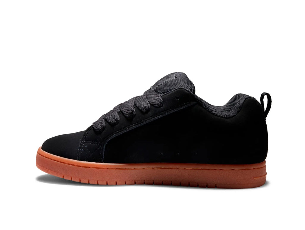 Zapatilla Dc Court Graffik  Hombre Negro- Suela Gum