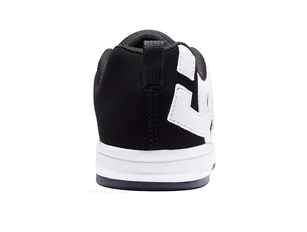 Zapatilla Dc Court Graffik Junior Negro