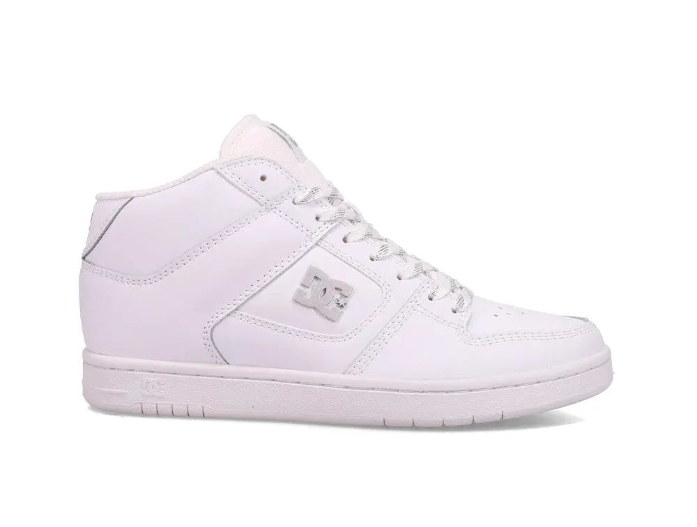 Zapatilla Dc Manteca 4 Mid Mujer Blanco