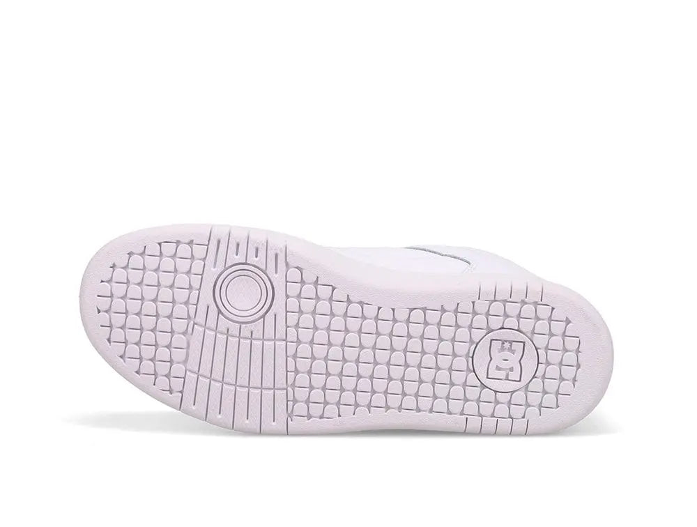 Zapatilla Dc Manteca 4 Mid Mujer Blanco