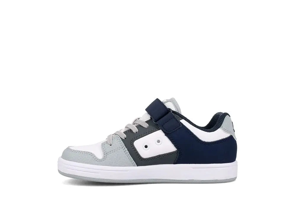 Zapatilla Dc Manteca 4 V Junior Gris Azul