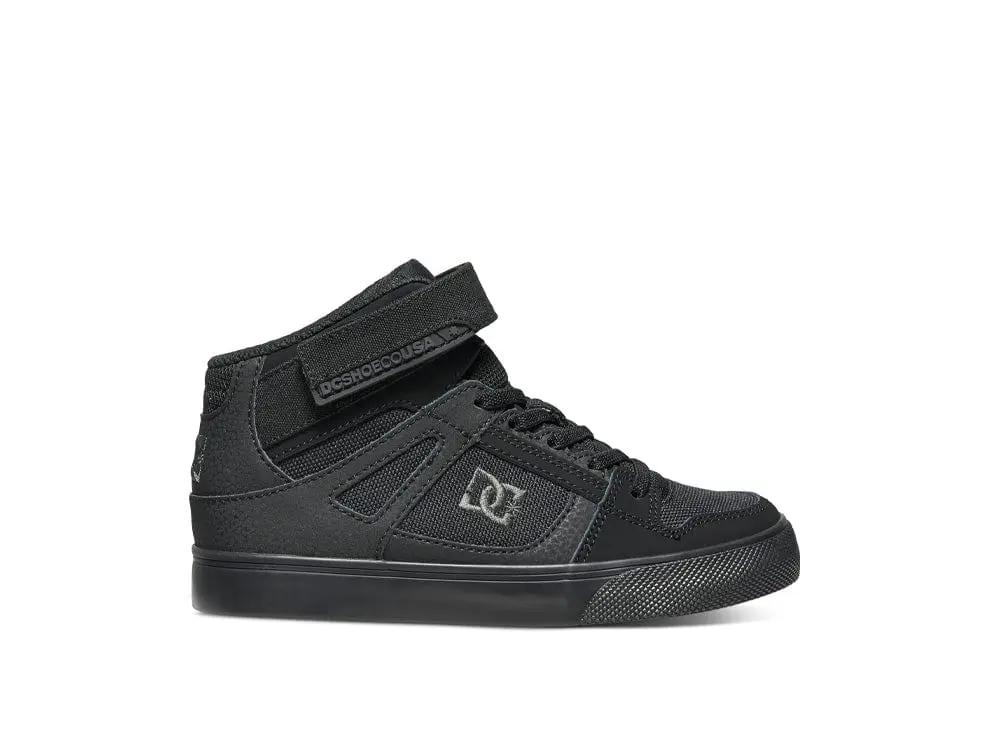 Zapatilla Dc Pure High-Top Junior Mono Negro