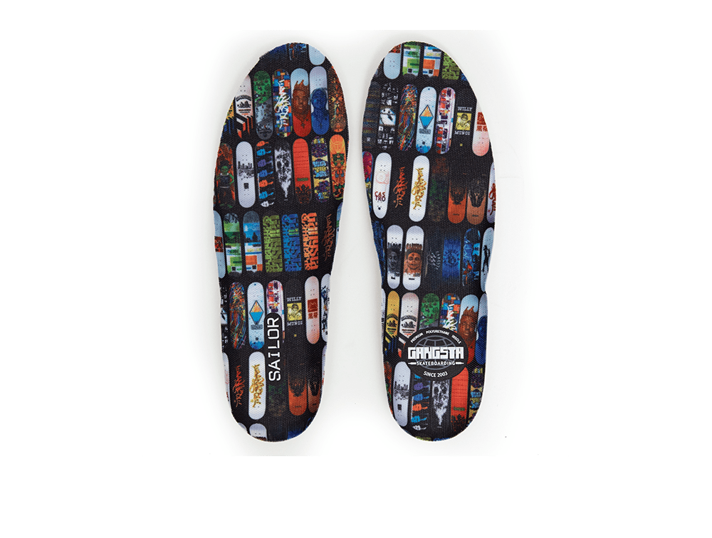 Zapatilla Gangsta Sailor Unisex Mono Negro