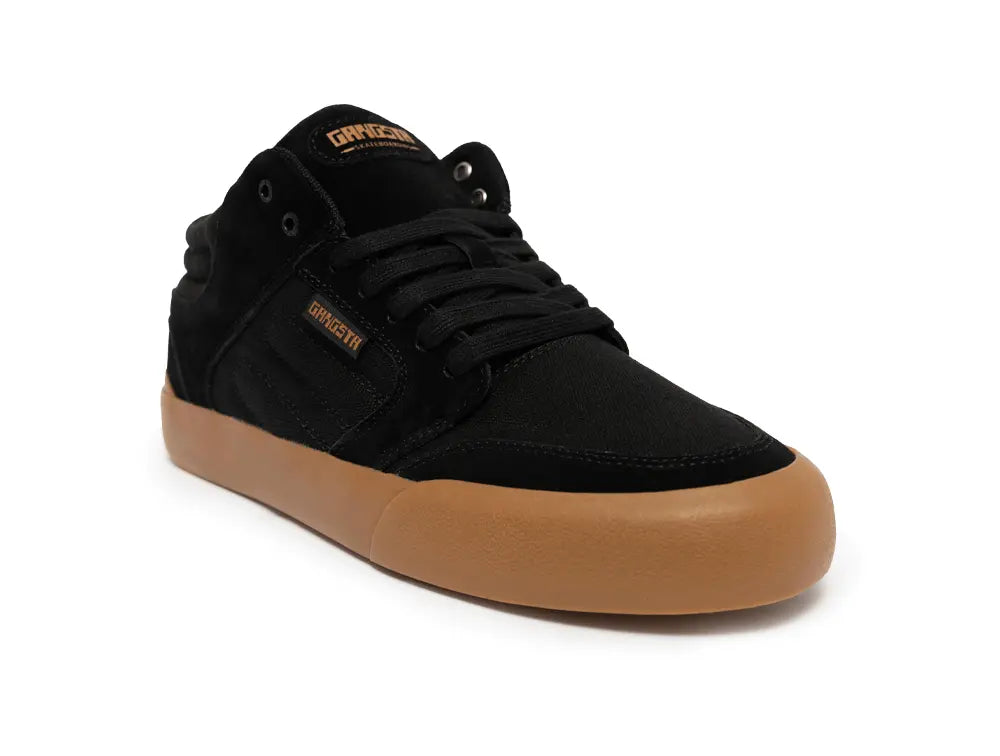 Zapatilla Gangsta Wallride Mid Unisex Negro