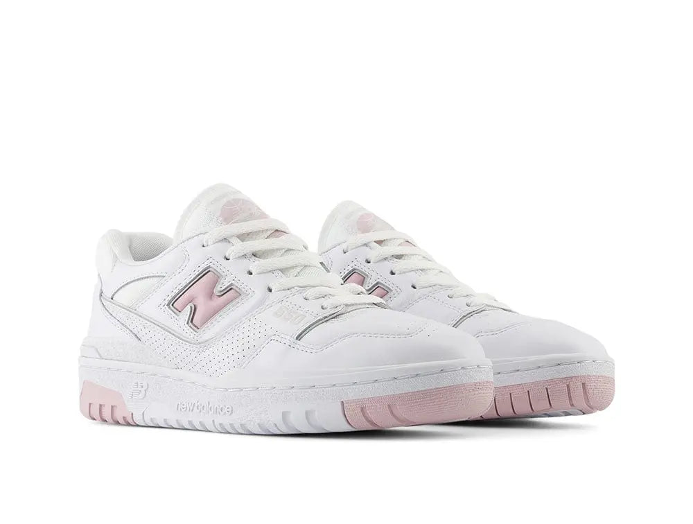 Zapatilla New Balance 550 Mujer Blanco Rosado