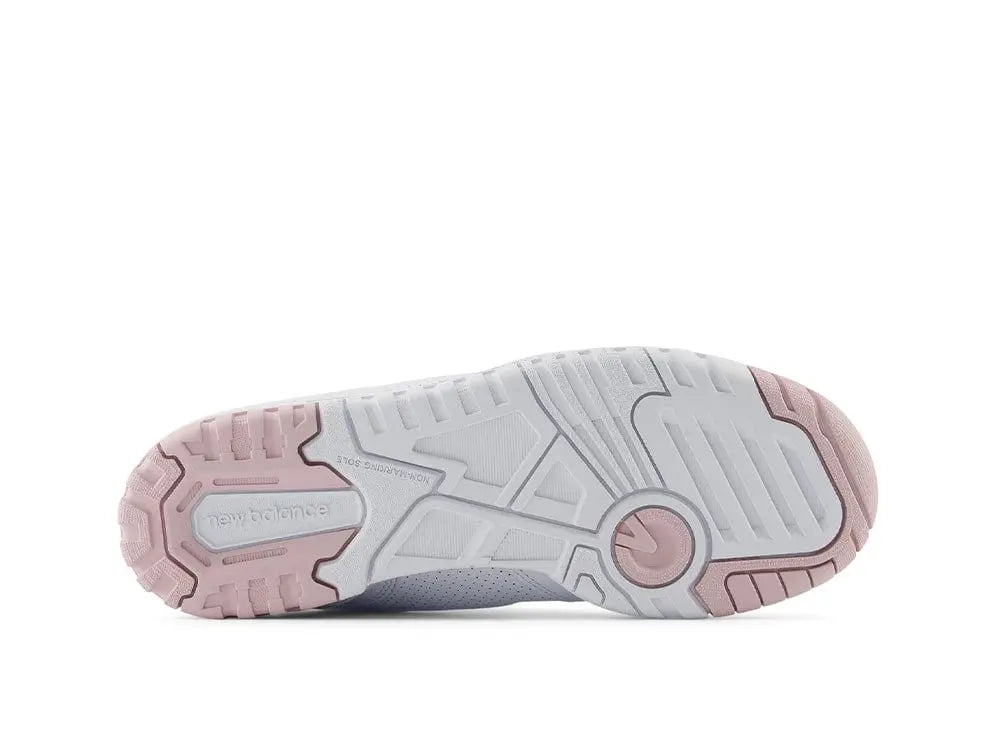 Zapatilla New Balance 550 Mujer Blanco Rosado
