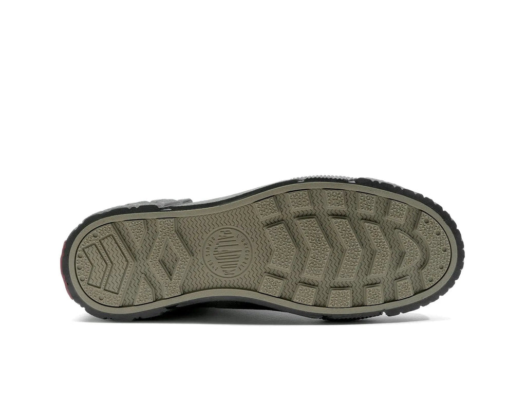 Zapatilla Palladium Ace City Shell Chukka Hi Unisex Mono Negro