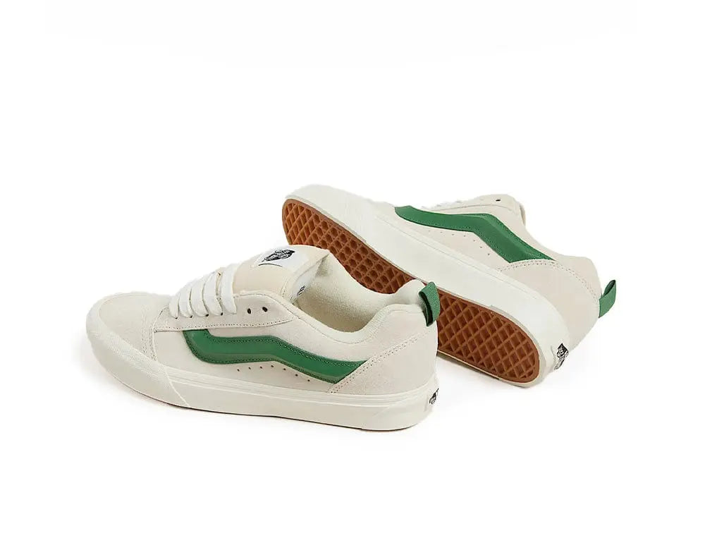 Zapatilla Vans Knu Skool Unisex Beige - Verde