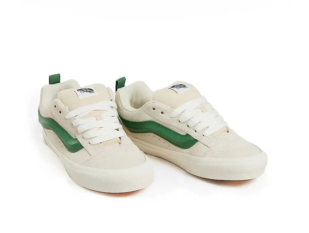 Zapatilla Vans Knu Skool Unisex Beige - Verde