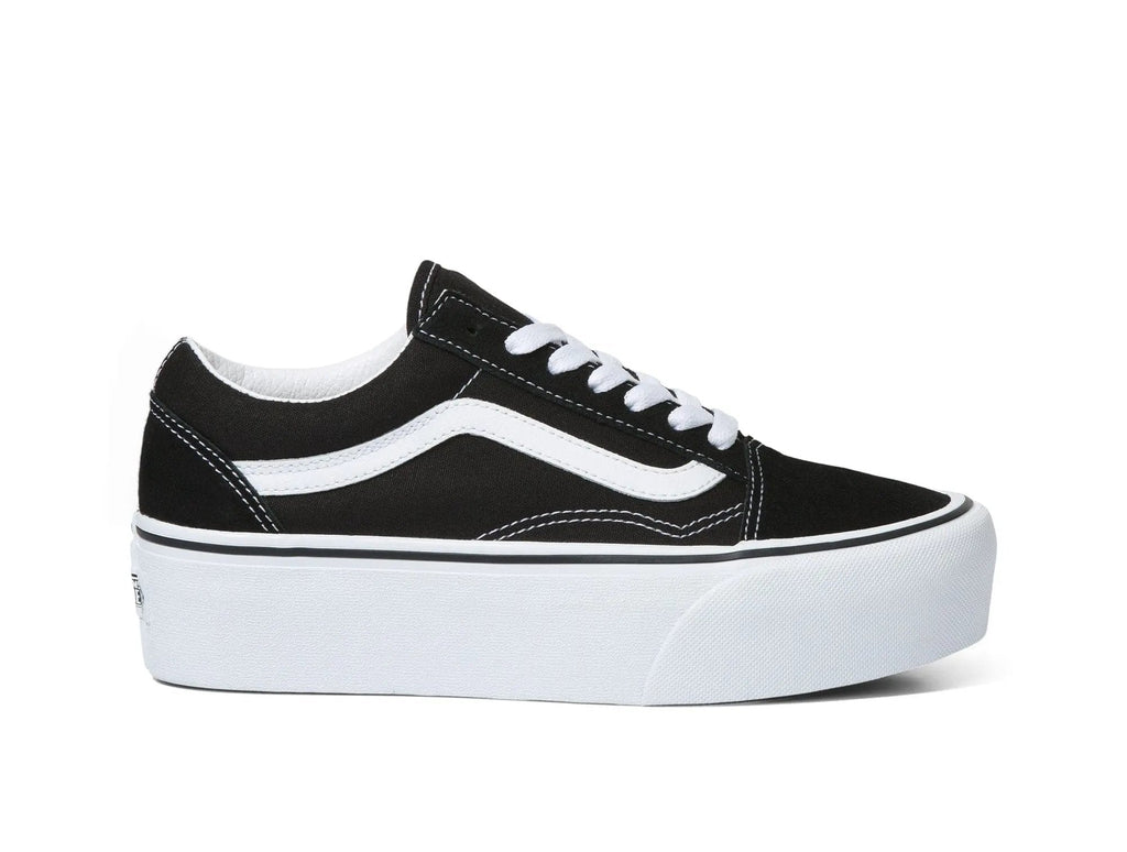 Zapatilla Vans Old Skool Stackform Mujer Negro