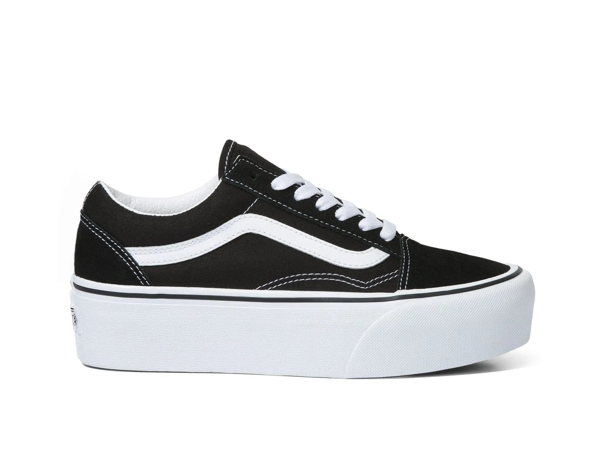 Zapatilla Vans Old Skool Stackform Mujer Negro