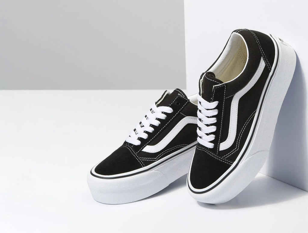 Zapatilla Vans Old Skool Stackform Mujer Negro