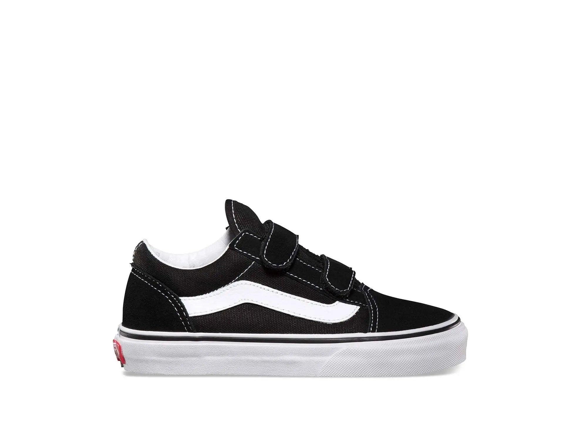 Zapatilla Vans Old Skool Velcro Junior Negro