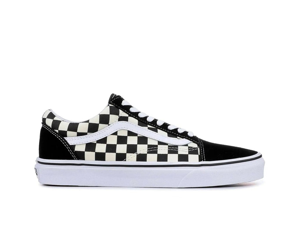 Zapatilla Vans Old Skool (Primary Check) Unisex Negro