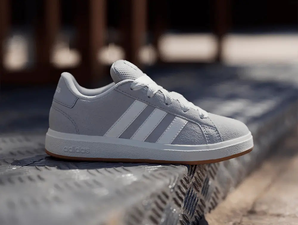 Zapatillas Adidas Grand Court 00S Sue Junior Gris