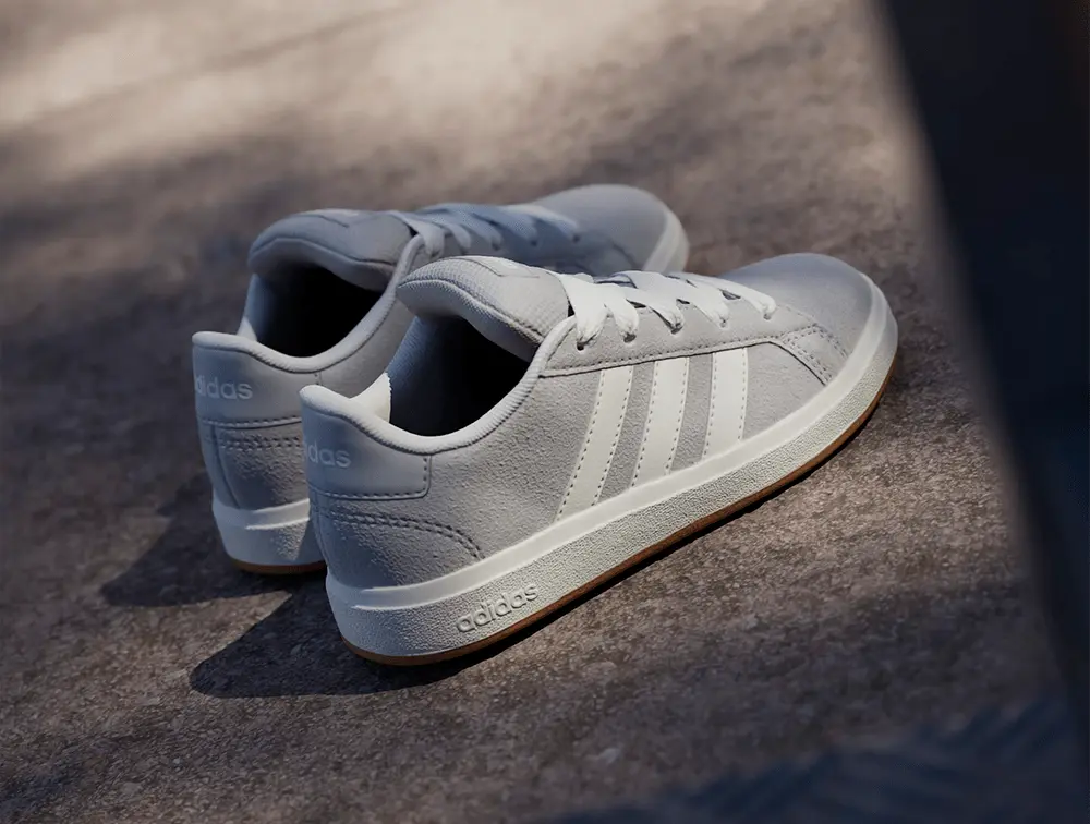 Zapatillas Adidas Grand Court 00S Sue Junior Gris