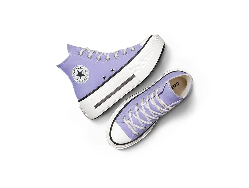 Zapatillas Converse Chuck Taylor Lift Double Stack Mujer Morado