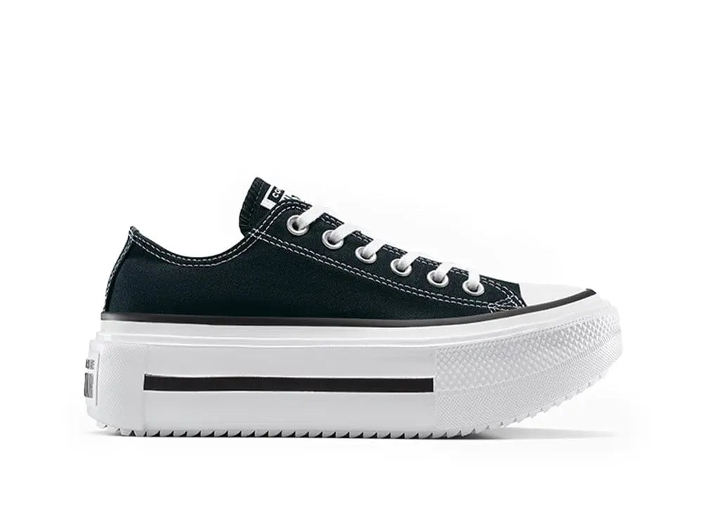 Zapatillas Converse Chuck Taylor Lift Double Stack Mujer Negro