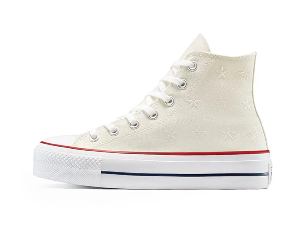Zapatillas Converse Chuck Taylor Lift Mujer Blanco