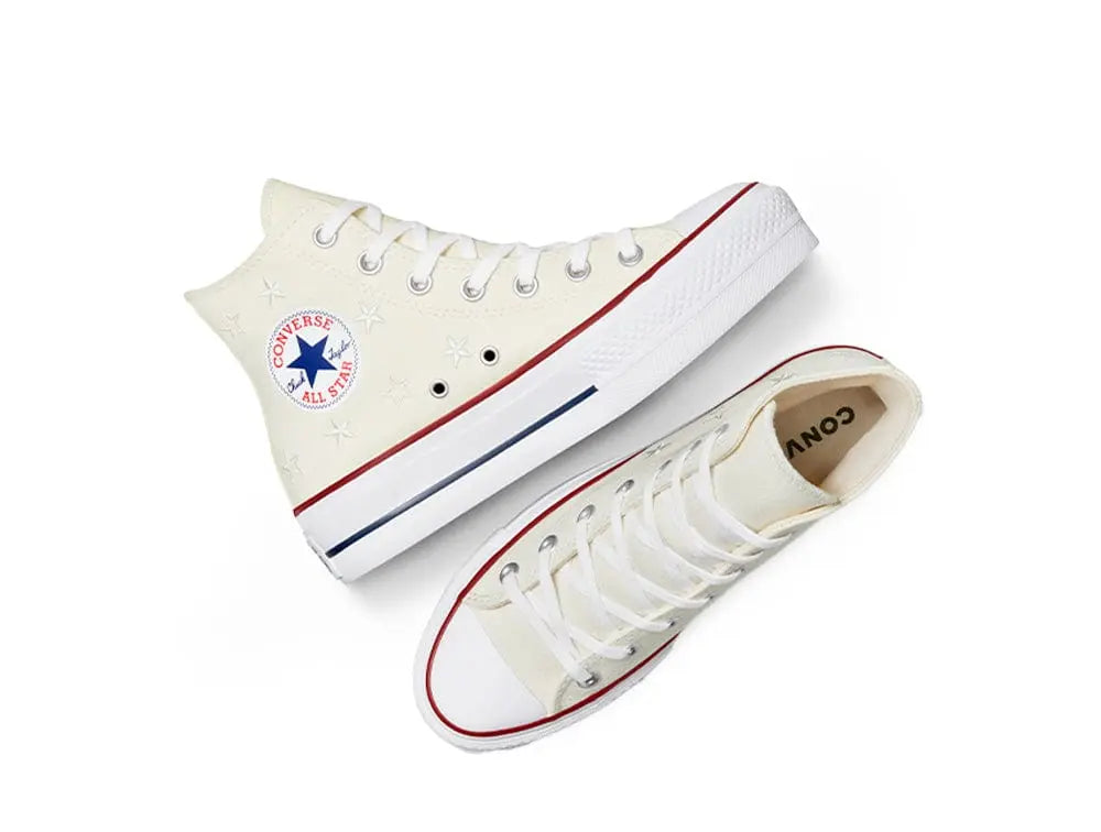 Zapatillas Converse Chuck Taylor Lift Mujer Blanco