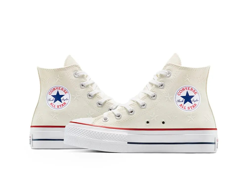 Zapatillas Converse Chuck Taylor Lift Mujer Blanco