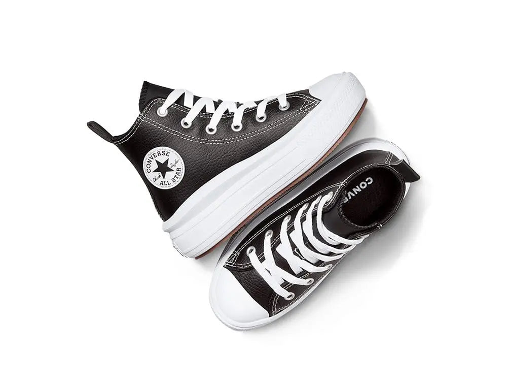 Zapatillas Converse Chuck Taylor Move Plataforma Junior Negro