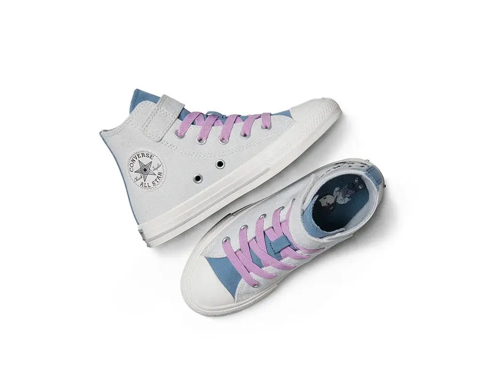 Zapatillas Converse Naruto Chuck Taylor 1V Hi (Sasuke) Junior Gris