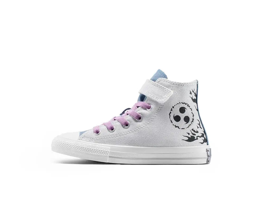 Zapatillas Converse Naruto Chuck Taylor 1V Hi (Sasuke) Junior Gris