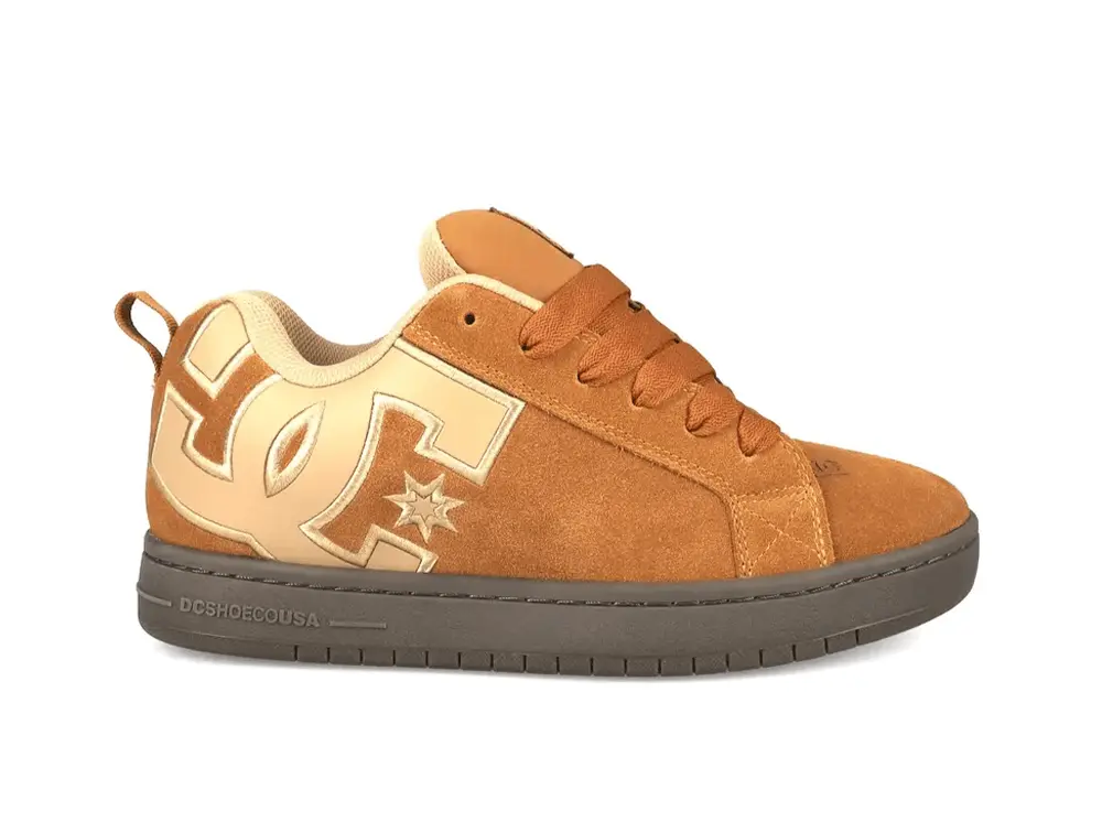 Zapatillas DC Court Graffik Hombre Cafe