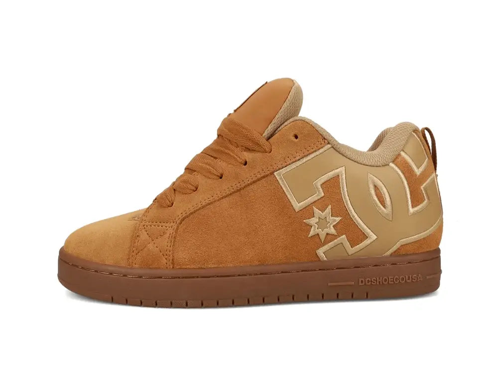 Zapatillas DC Court Graffik Hombre Cafe