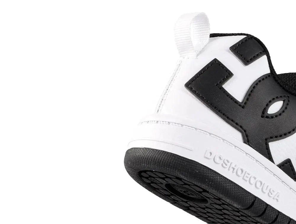 Zapatillas Dc Court Graffik Junior Blanco