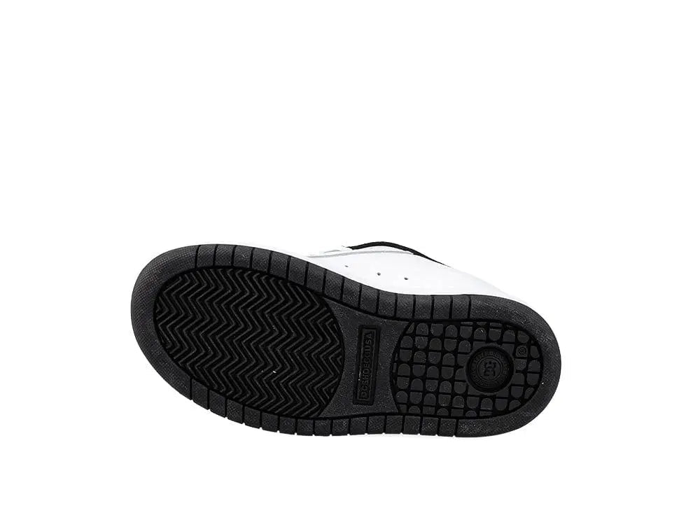 Zapatillas Dc Court Graffik Junior Blanco