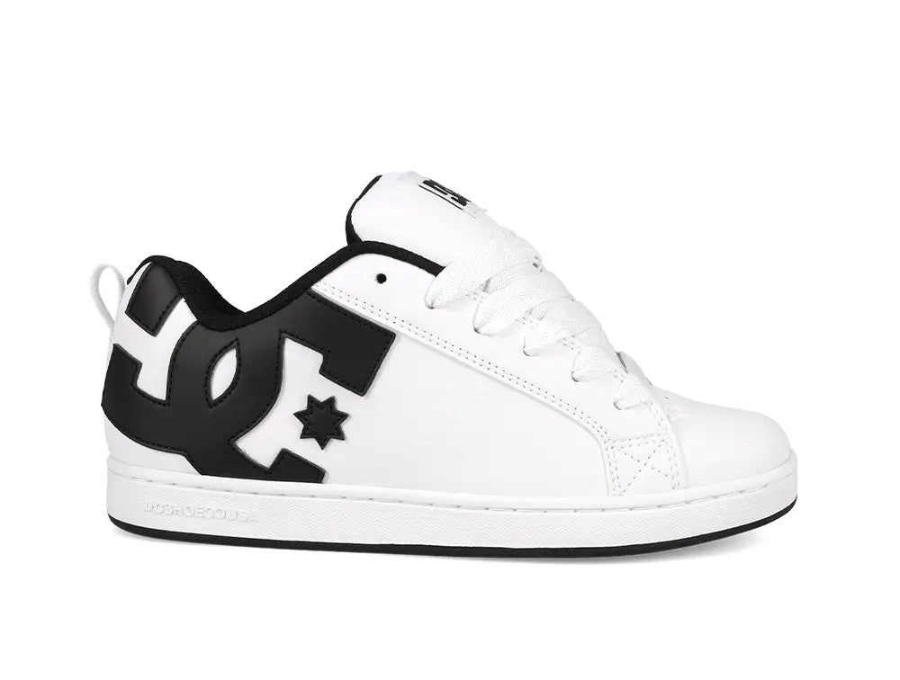 Zapatillas Dc Court Graffik Mujer Blanco