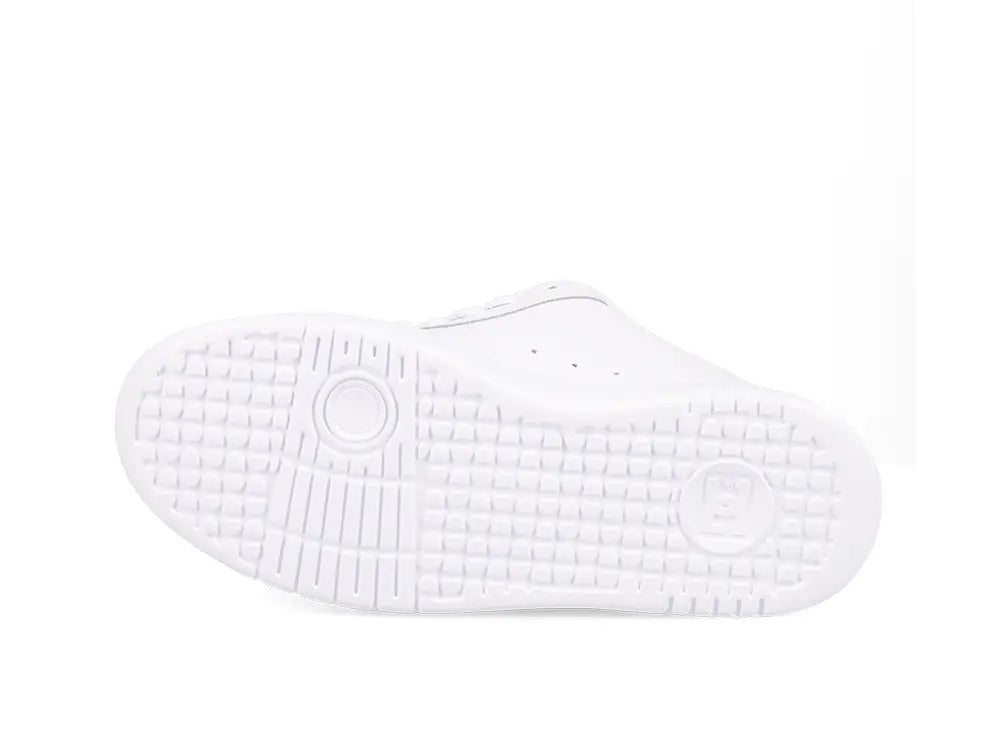 Zapatillas Dc Court Graffik Plataforma Mujer Blanco