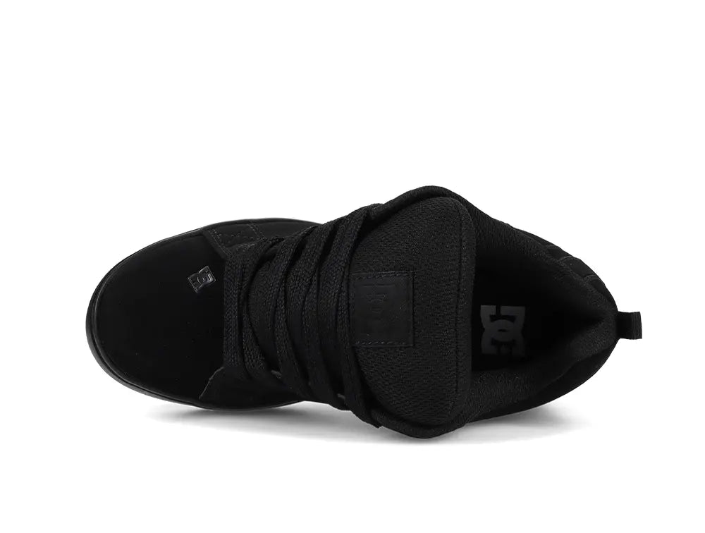 Zapatillas Dc Court Graffik Plataforma Mujer Mono Negro