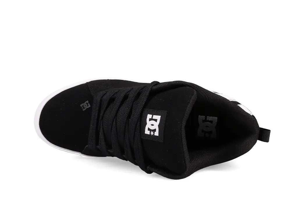 Zapatillas Dc Court Graffik Plataforma Mujer Negro
