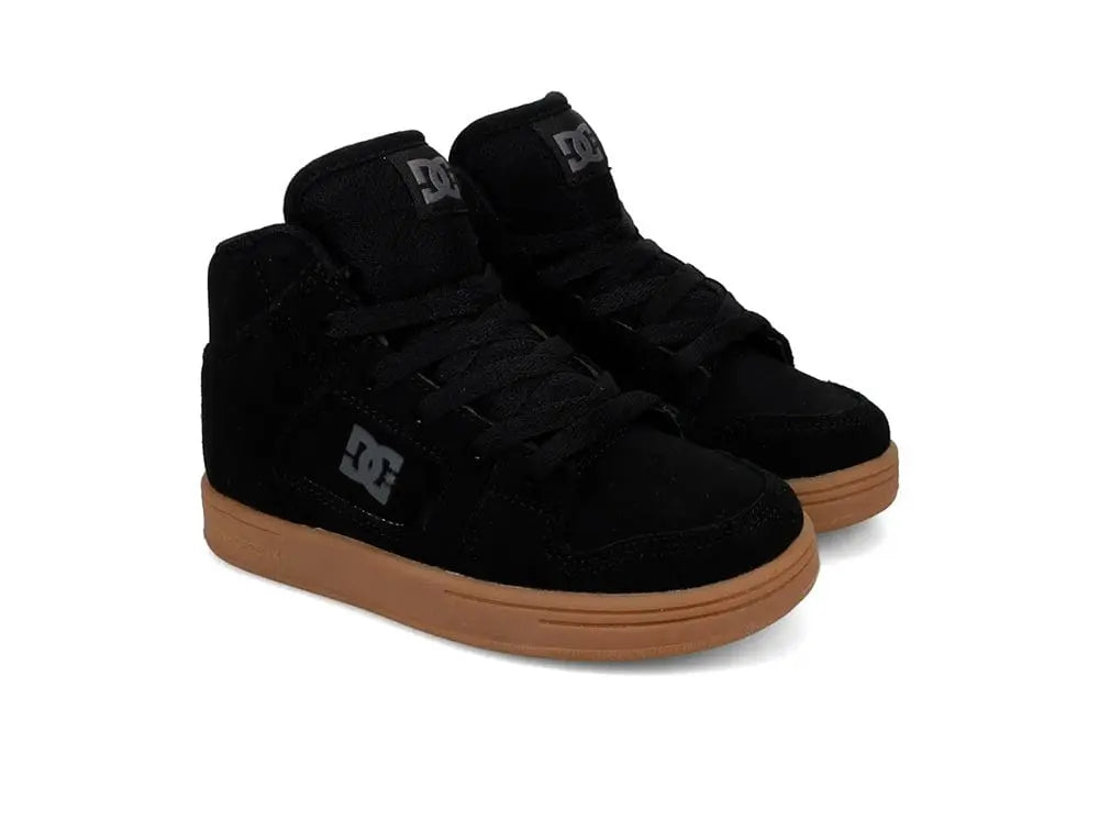 Zapatillas Dc Manteca 4 Hi Niño Negro