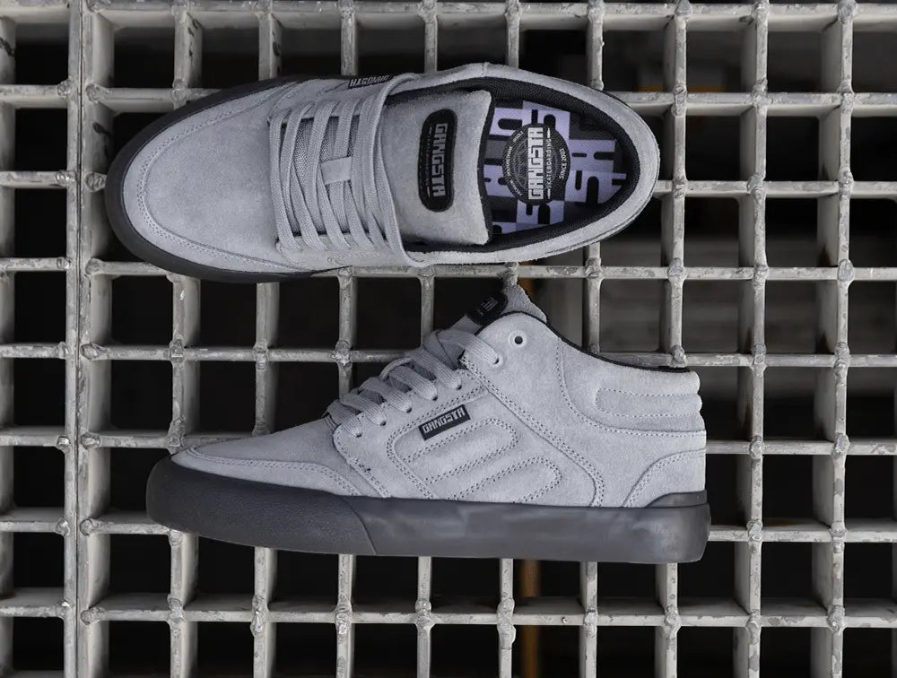 Zapatillas Gangsta Wallride Mid Unisex Gris